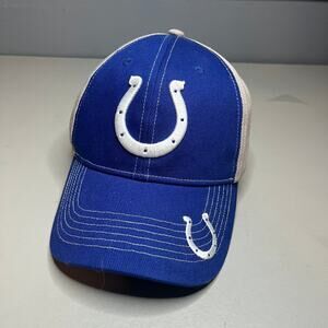 Indianapolis Colts Baseball Cap Mens One Size Blue Gray NFL Team Apparel
